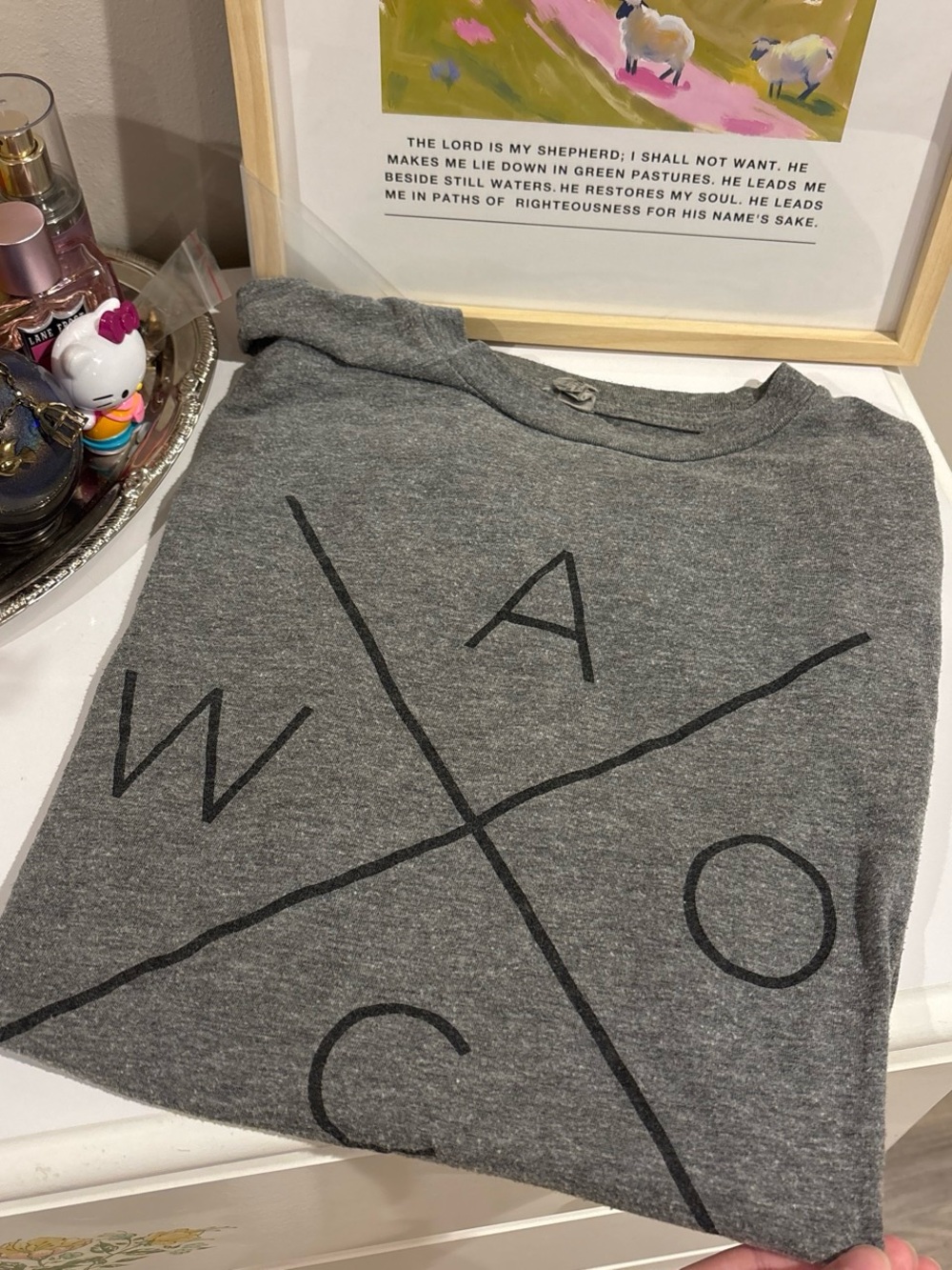 Magnolia Market Waco Charcoal Tee